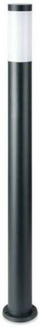 Garten Steh Leuchte anthrazit Außen Beleuchtung Terrassen Stand Lampe Edelstahl Säule V-tac 8963