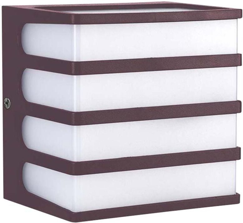 V-TAC LED-Wandleuchte VT-732, EEK: F, 8 W, 800 lm, 4000 K, braun