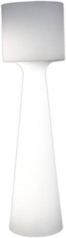 Led Außenleuchte Akku kabellos mit Farbwechsel rgbw dimmbar Fernbedienung 140 cm hoch IP65 Stehlampe Garten Terrassenbel...