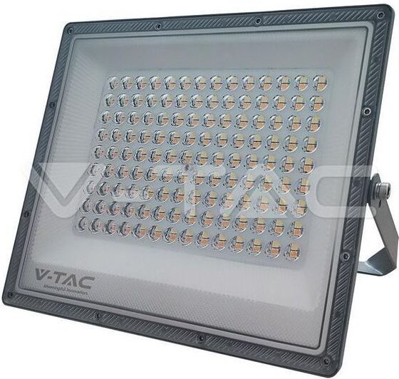 V-tac led-flutlicht 100w 3000/4000/6500k grau vt-44100cct - 23615