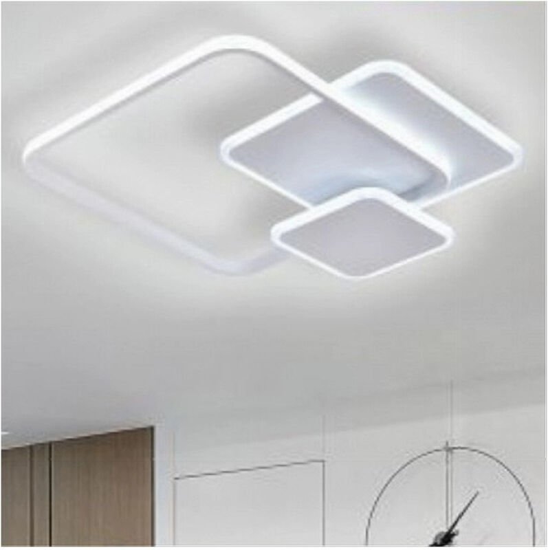 Thumbnail - Trade Shop Traesio - Trade Shop - copy of plafoniera led 32 w rettangolare oro design moderno lampadario a soffitto 5022...