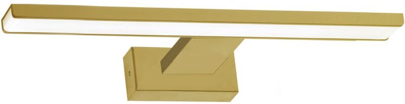 Goldene Wandleuchte über dem Bild 30 cm PINTO LED 7W Milagro