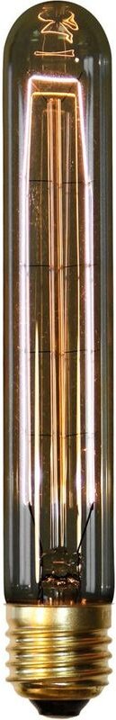 Edison Cylinder filaments Glühbirne Transparent - Messing, Glas, Metall