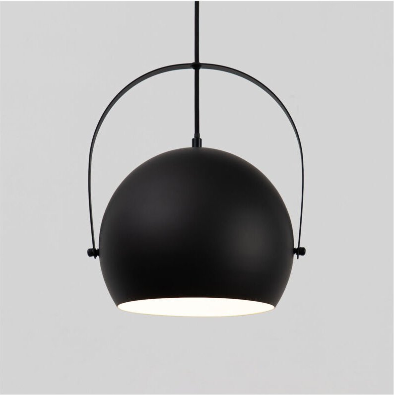 Kosilum - Schwarze industrielle Hängeleuchte im Atelier-Stil - Tassino