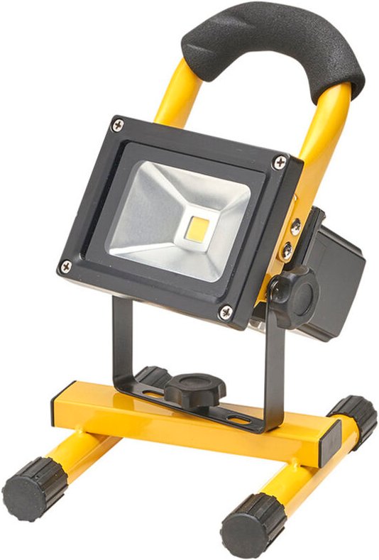 Foco Led Recargable 20 Watt. Luz Blanca 4000º k ip 65 600 Lumenes Con Asa de Transporte