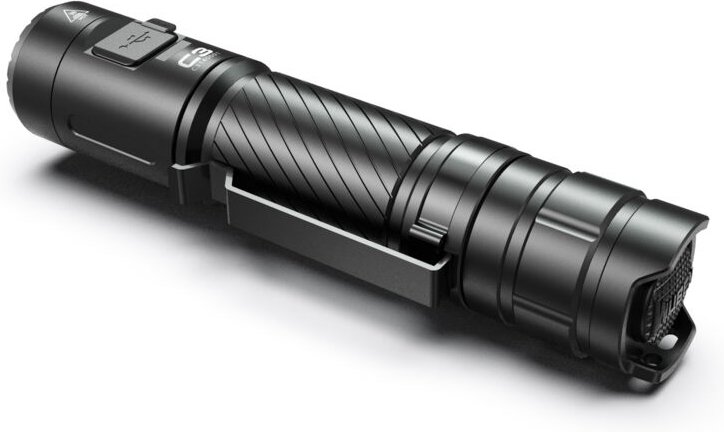 Vtizikl Lampe de poche à lumière forte rechargeable ultra-lumineuse longue portée projecteur camping en plein air maison...