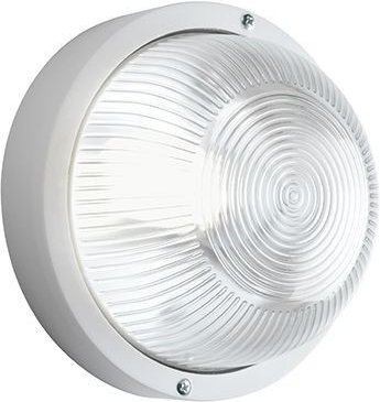 Harz-Deckenleuchte echo line rund weiß