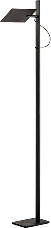 Schwarze LED-Stehleuchte für das Wohnzimmer, 24 W, 2160 lm, höhenverstellbar und 340° verstellbar, Ein-/Ausschalter, CCT...