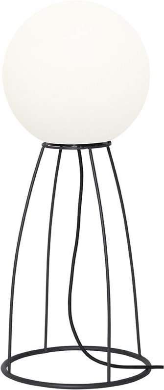 Stehleuchte Mallorca, Stehlampe, Dekoration, Schwarz, Weiß, E27, Außenbereich, IP65, 70 cm - Star Trading