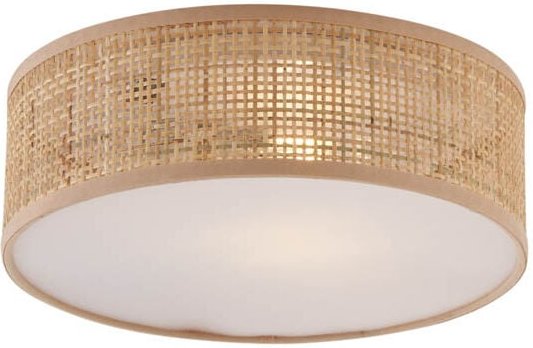 Orientalische Rattan Deckenleuchte 30cm - Trammy