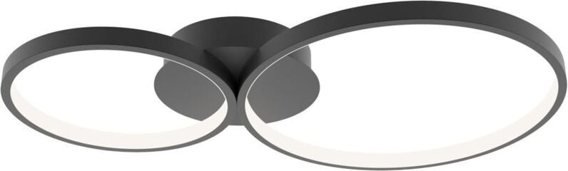 LED-Deckenleuchte 30W MAVER SPL204522BK Italux