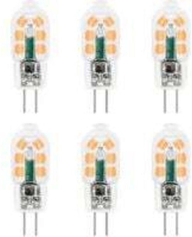 Ersandy - G4 LED-Glühbirne, 12 v, 2 w, warmweiß 3000 k, 200 lm, G4 10 w, 20 w Halogenlampen-Äquivalent, nicht dimmbar, B...