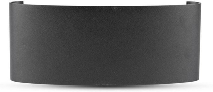 V-TAC VT-848 LED COBx8pcs Up/Down Wandleuchte schwarze Aluminium Wandleuchte 4000K IP54 - SKU 8620