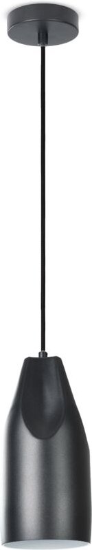 Paco Home Hängeleuchte Wohnzimmer Esstisch Küchenlampe 1,5m Textilkabel Industriell Pendelleuchte - Typ 1, Schwarz - Wei...