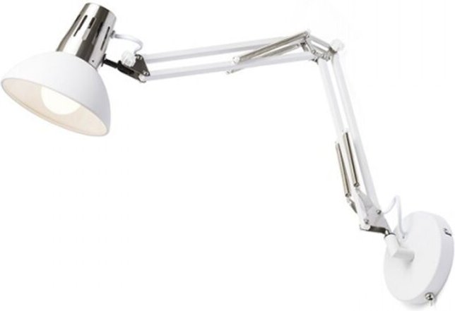 Lampada ANTE parete Bianco Nickel opaco 230V E27 28W