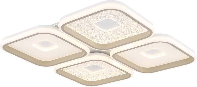 Thumbnail - LED Deckenleuchte Deckenlampe Fernbedienung Nachtlicht dimmbar weiß matt 54 cm