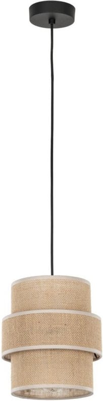 Thumbnail - TK Calisto Schlanke Pendel-Deckenleuchte Schwarz, Braun 1xE27