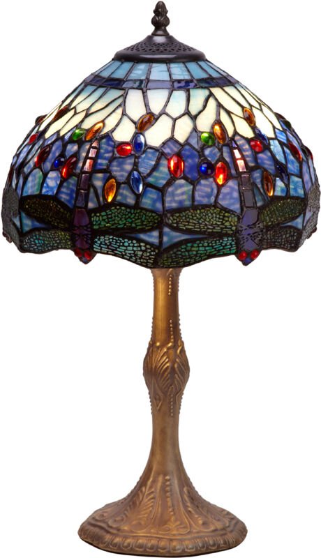 Mittlere Tischlampe, Durchmesser 30 cm, Serie Belle Epoque