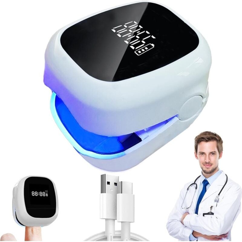 Laser-Behandlungsgerät für Nagelpilz, Nagelpilz-Behandlung, Fußreinigung und Reparatur von Nagelpilz, 7 Minuten pro Tag ...