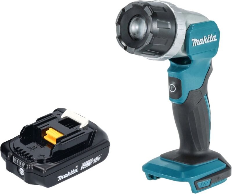 Makita DML 808 A1 Akku Handstrahler 14,4 / 18 V 190 lm LED + 1x Akku 2,0 Ah - ohne Ladegerät