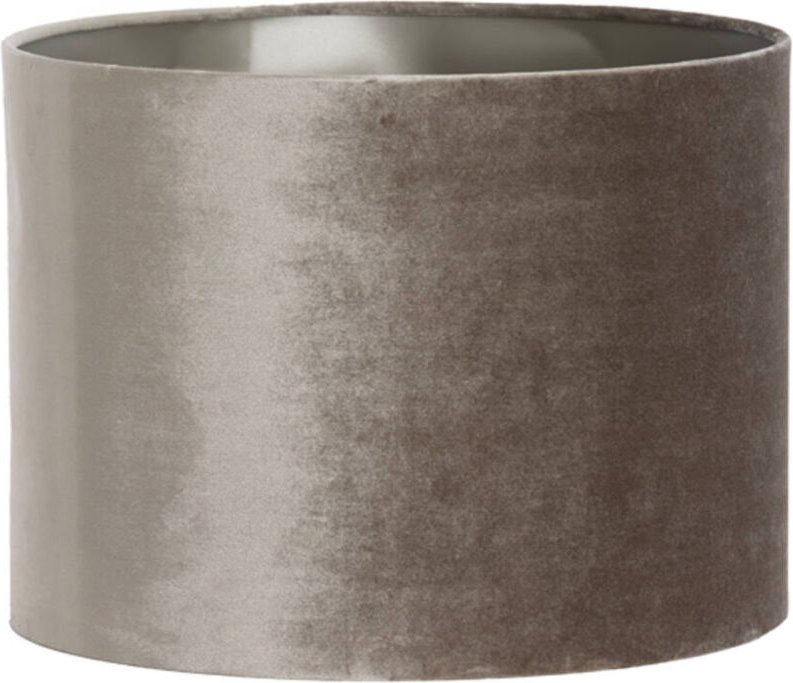 Lampenschirm - Palata - braun - textil - ø 40cm - Light&living