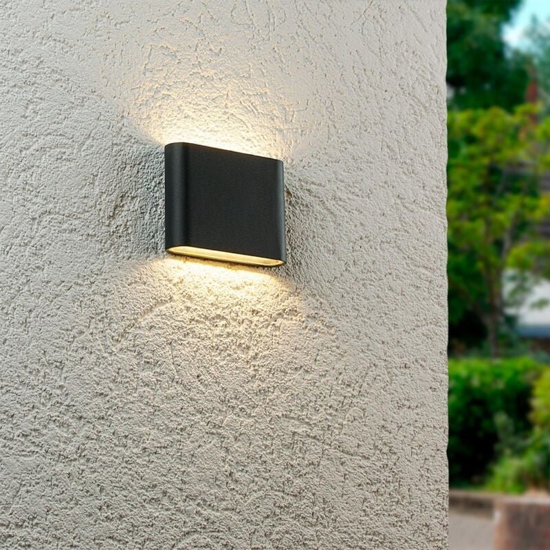 Thumbnail - Wandleuchte Slide UP and DOWN 3000K IP54 - Watt: 6W - Farbe: Anthrazit RAL7016