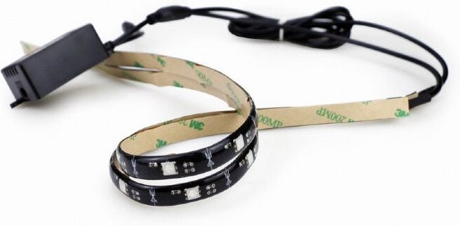 Led Streifen Gembird usb rgb led Streifen 2 x 50cm