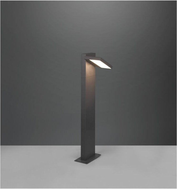 Iperbriko - Poller für LED-Außenbeleuchtung Anthrazit Aluminium Horton IP54 Trio