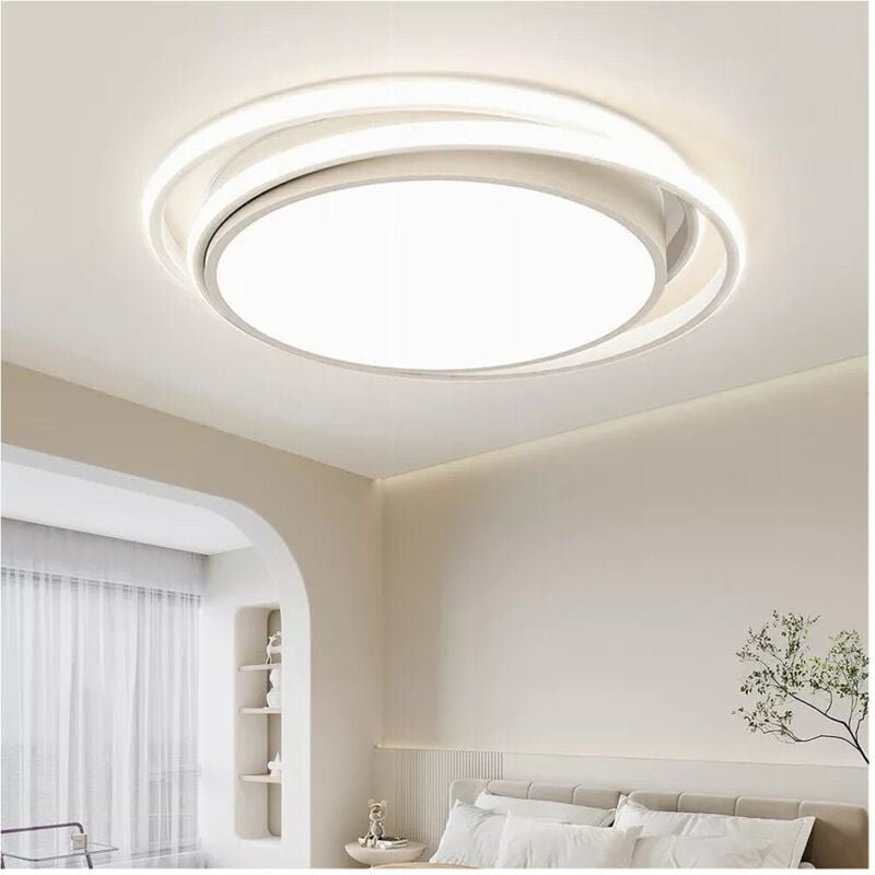 Thumbnail - Trade Shop - led-deckenleuchte circle 60W kreisförmig weiss modernes natürliches licht 50156 -