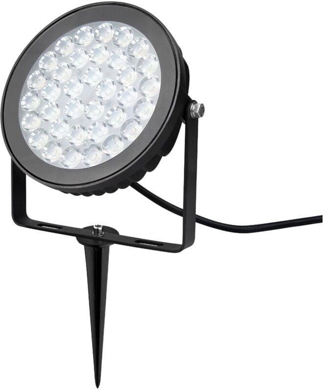 LED-Fluter RGB+CCT mit Erdspieß - 25W - IP66 - RF/WLAN -