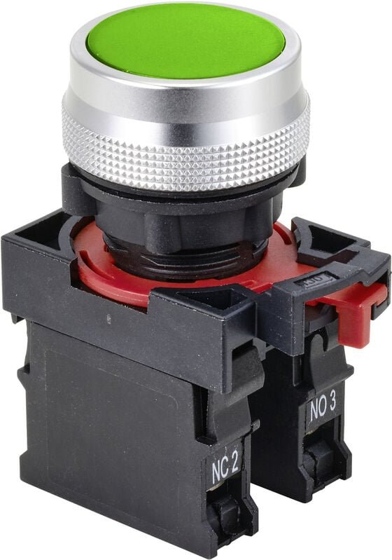 Tru Components - TC-10091032 Druckschalter 250 v/ac 5 a 1 x Ein/Ein rastend IP40 1 St.