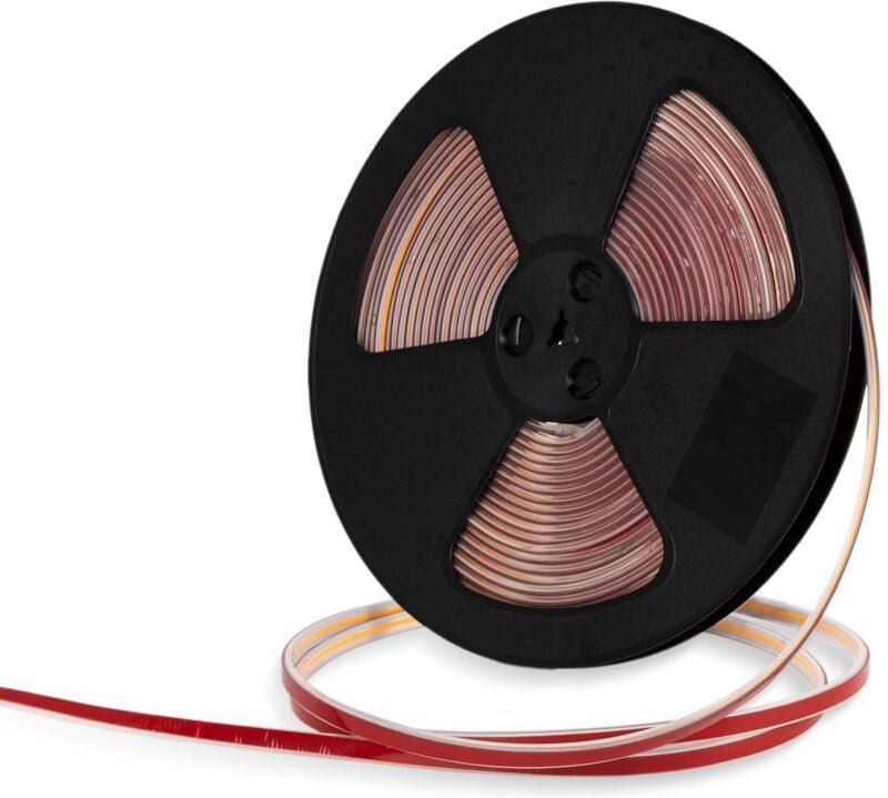 Cob LED-Streifen 220V ac - 10W/m - 12 mm - IP67 - 20 Meter