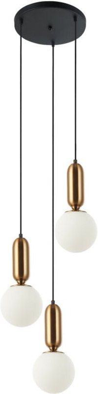 Thumbnail - Italux - Aldeva Moderne 3-flammige Cluster-Pendel-Deckenleuchte, E27