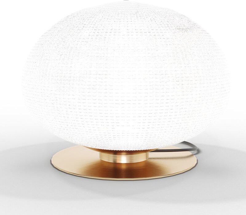 Tischlampe - Designer-Wohnzimmerlampe - Kristallkugel - Bale Gold