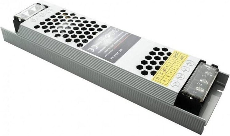 Trade Shop - alimenter stabilität 2 uscite 100 w slim transformer 24 v 4.2A S24V-100W -