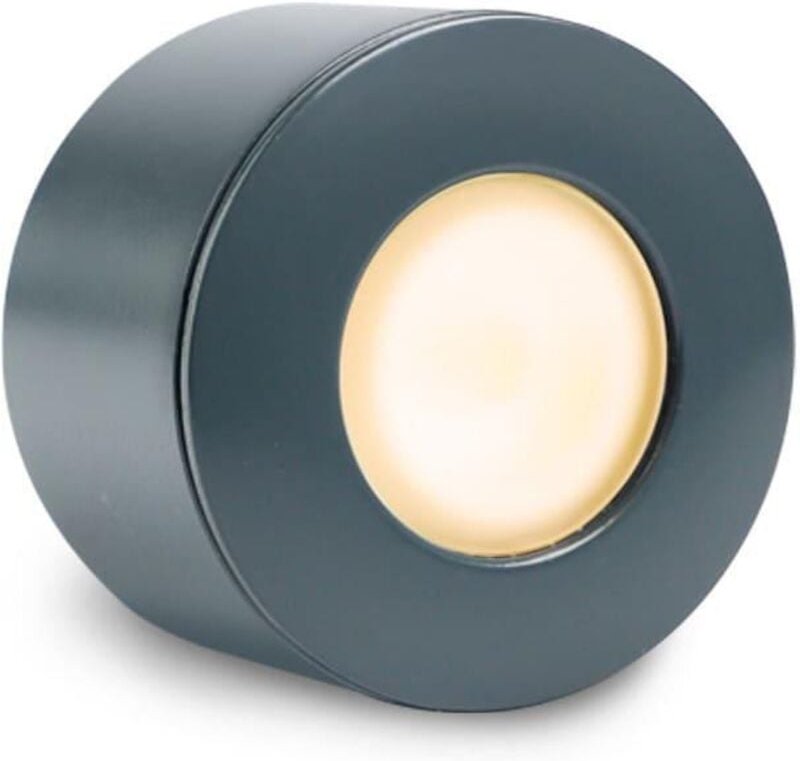 Aufbau/Einbaustrahler Mini Bergamo 3W IP44 2700K - Farbe: anthrazit RAL 7016