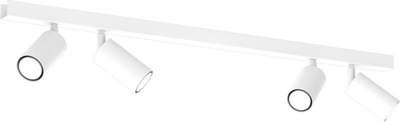 HUDSON WHITE 4xGU10 Deckenleuchte