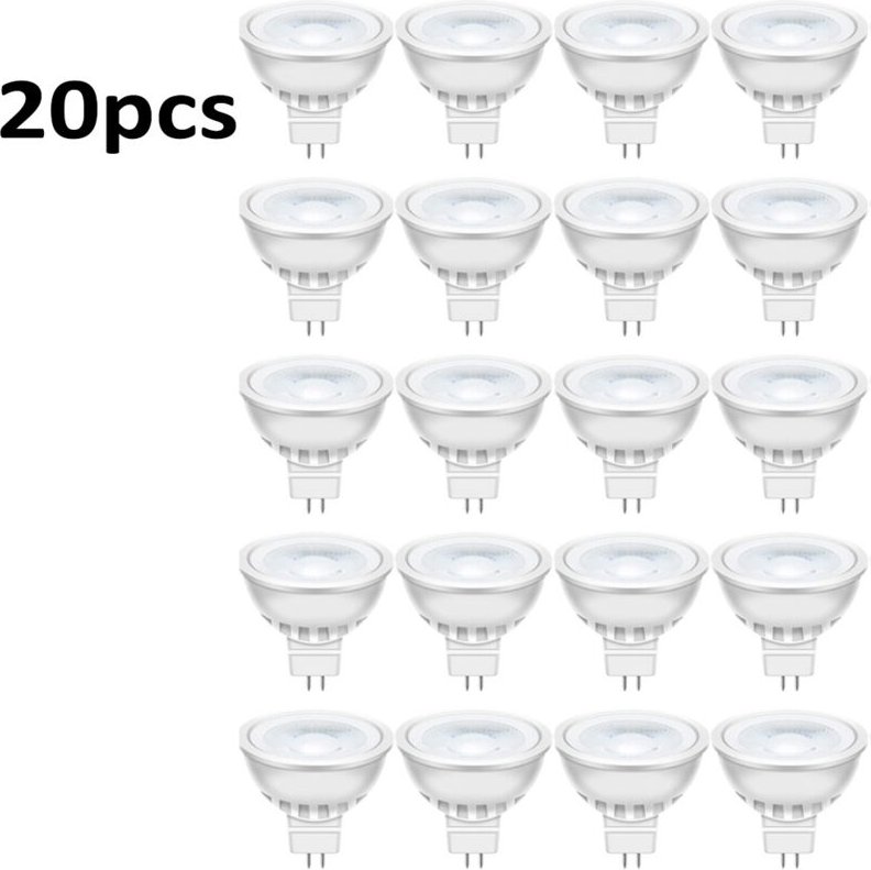 GU5.3 led warmweiß MR16 LED 5W Lampe 12V, 50 Watt ersetzt, 2700K Warmweiß 38° Abstrahlwinkel LED Spot MR16, 560Lm AC/DC ...