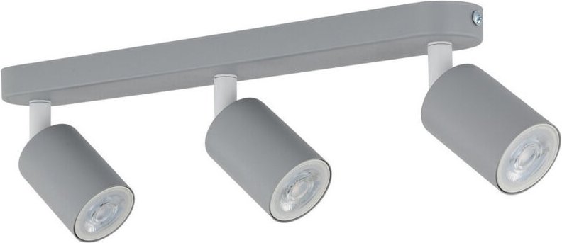 TK Livia Deckenstrahlerleiste Grau 3xGU10