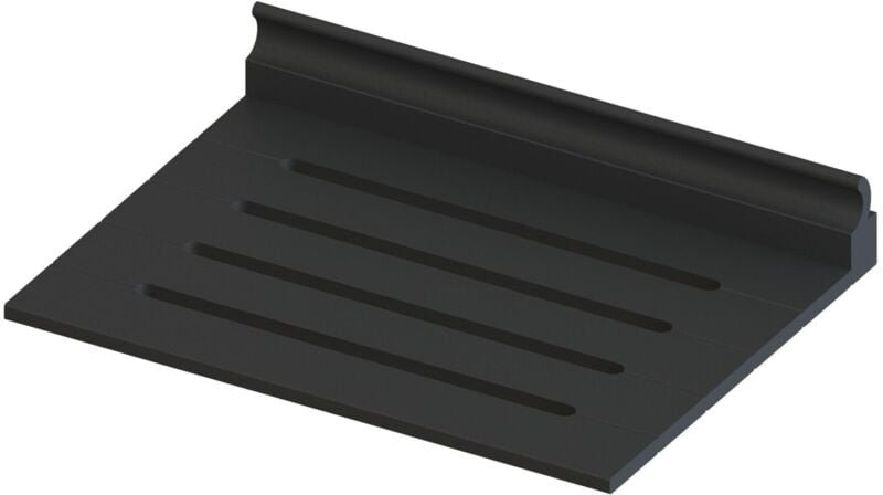 Seifenhalter Wand passend zu Wandleuchte Sign, Seifenschale 150mm, Aluminium schwarz - L&s