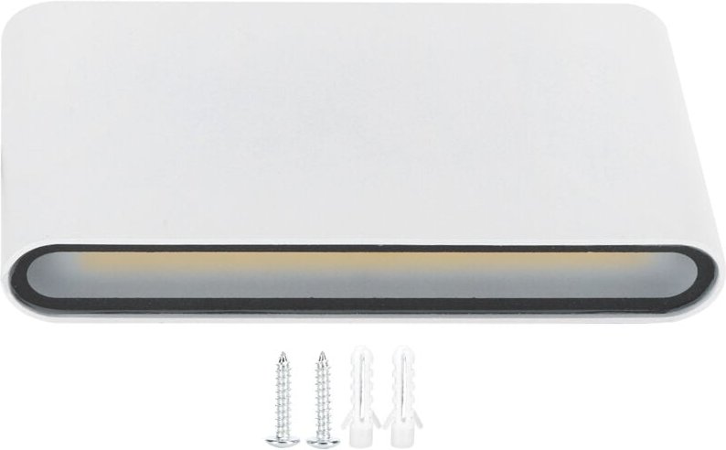 Wosune Gartenlampe, 12W Wandleuchte, Sanftes Licht für Esszimmer, Innenhöfe, Küchen, Wohnzimmer und Spiegelschränke (Wei...