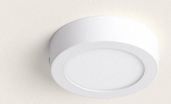 Efectoled - LED-Deckenleuchte 6W Rund Superslim Wählbar cct Ø110 mm Wählbar (Warm-Neutral-Kalt)