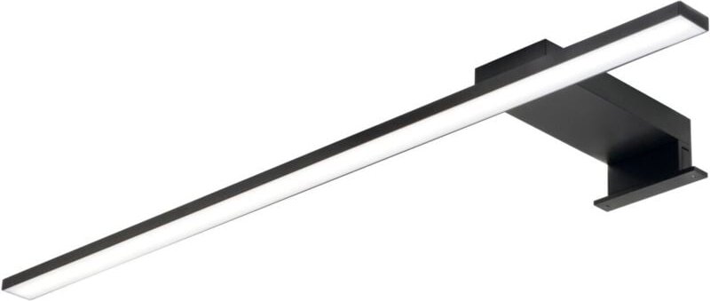 Domus Line Spiegelleuchte Lady D-Motion 500 mm Schwarz 230 V LED Badleuchte IP44 mit wechselbarer Lichtfarbe 3000K/4000K...