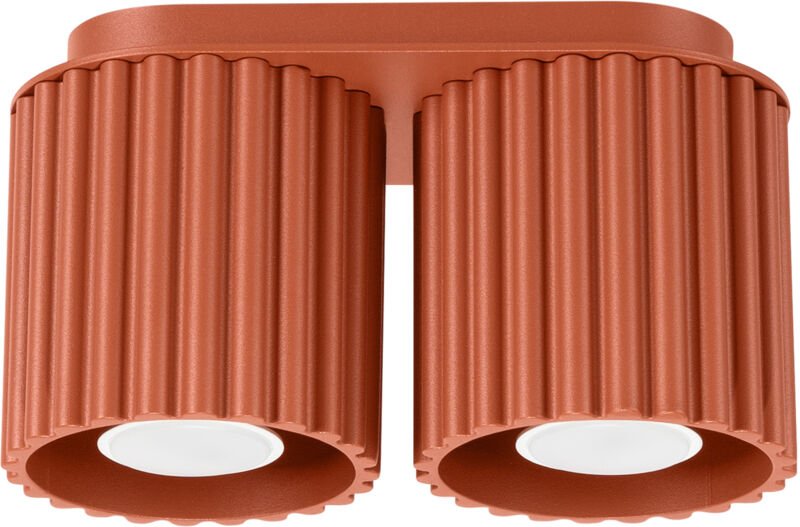 Deckenleuchte AURA 2 GU10 Rotocker Aluminium Sollux SL.1800