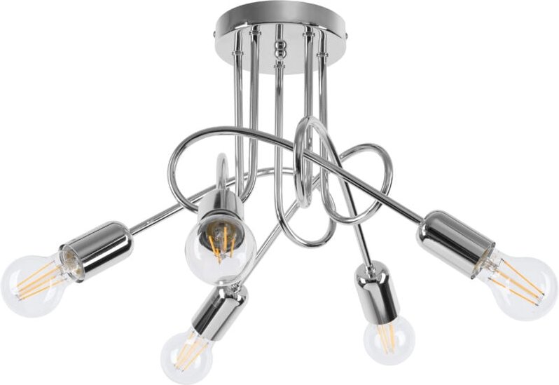 Kronleuchter Supeł 5xE27 Neutralweiß 55cm Sollux