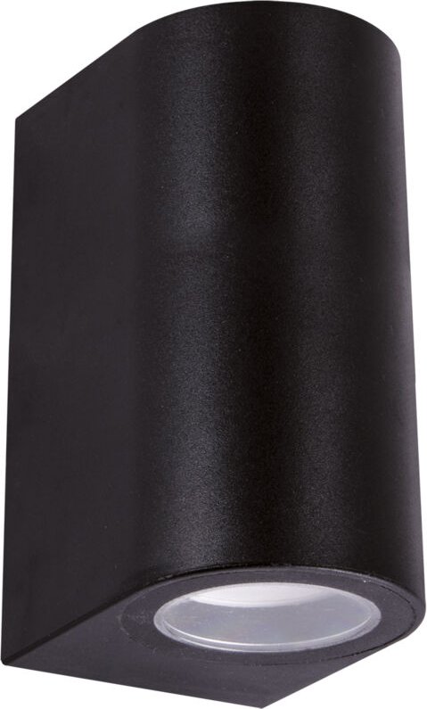 Außen-Garten-Wandleuchte GAMP 2xGU10 C IP54 schwarz