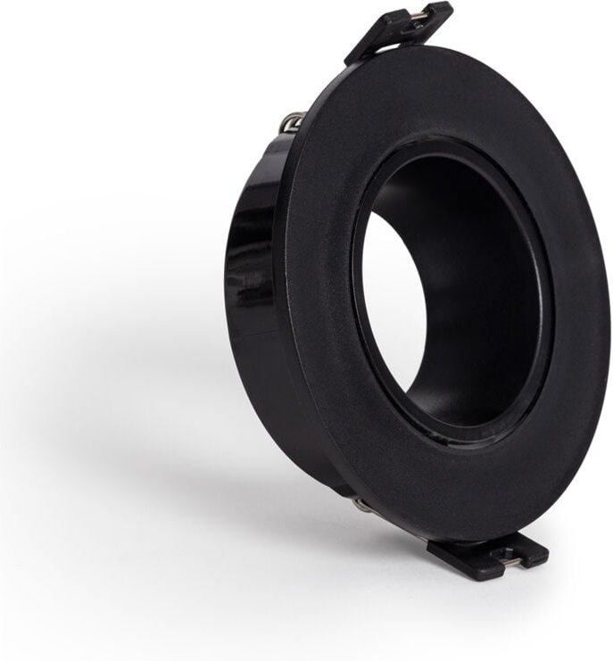 Ledkia - Downlight-Ring Niedriger UGR-Wert Schwarz für LED-Glühbirne GU10 / GU5.3 ø 70 mm Schwarz