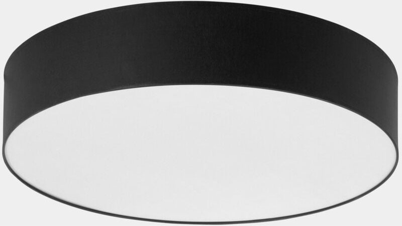 TK Rondo 60cm zylindrische Deckenleuchte Schwarz 4xE27