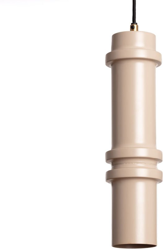 Efectoled - led Pendelleuchte aus Metall Bobey iii Beige