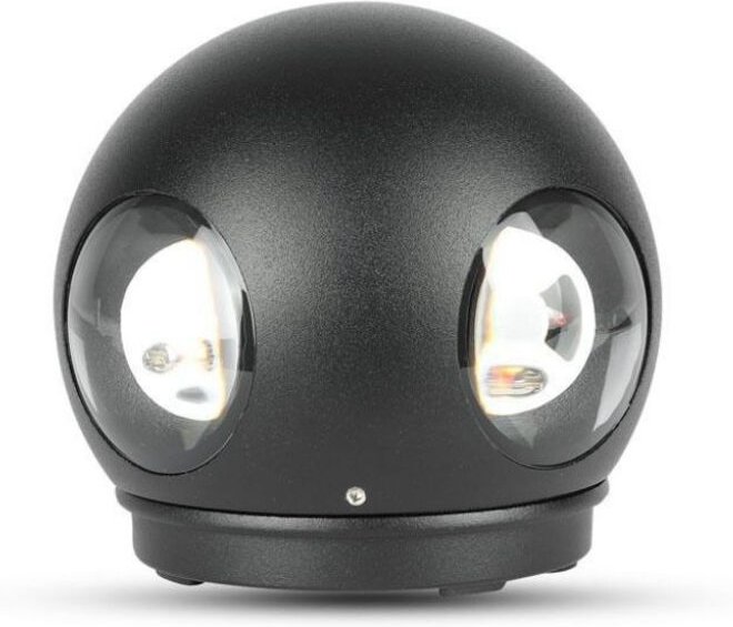 V-tac - LED-Kugel-Wandleuchte 4 led cob 4W Farbe Weiß 3000K IP65